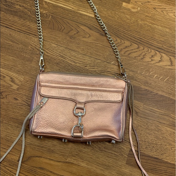 Rebecca Minkoff Bags Rebecca Minkoff Crossbody Rose Gold Poshmark